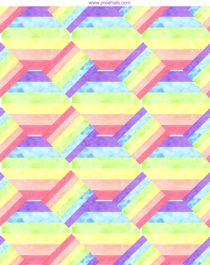 printable rainbow gift wrapping paper